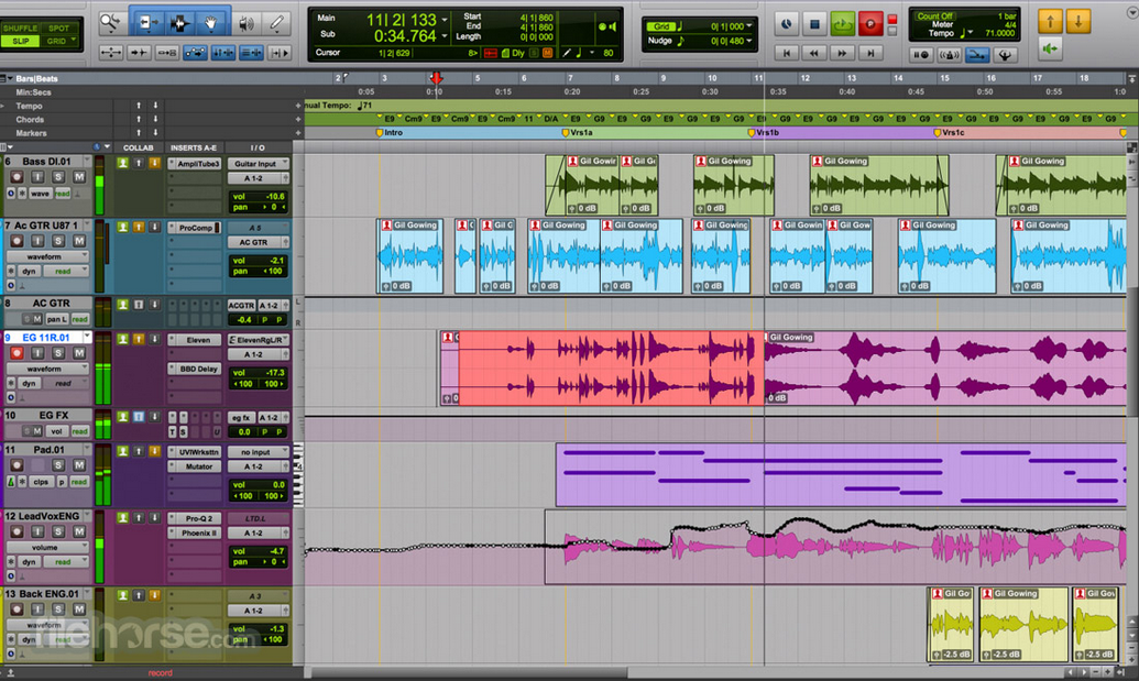 Pro Tools Screenshot